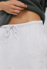 Cozy Sweatfleece Mega Flutter™ Sweatpant - HEATHER CLOUD WHITE