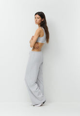 HomeStretch™ Rib Glide Pant - HEATHER CHROME