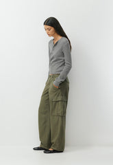 Inn Cargo Pant - LIVED-IN ARMY GREEN