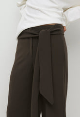 Daybreak Pant - Sway Crepe - DARK COFFEE