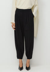 Objective Wool Pant - BLACK