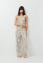 HomeStretch™ Rib Kickback Pant - FLUENT TAUP NATURESCAP