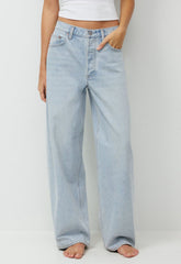 Denim Forum 003 Relaxed Lo-Rise Baggy Jean - 15 YRS BRL THR BLEU