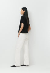 AGOLDE Low Rise Loose Jean - MARSHMALLOW