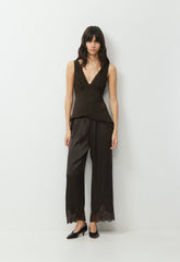 Archway Satin Pant - CC N BROWN/CC NB BROWN