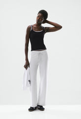 Wafflex Attune Pant - HEATHER CLOUD WHITE