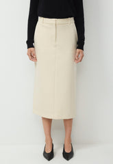 Chisel Maxi Skirt - Eversential™ - SEASIDE CREAM