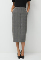 Chisel Maxi Skirt - Eversential™ - H DARK GREY/BLACK