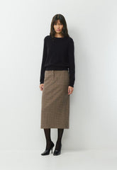 Chisel Maxi Skirt - Eversential™ - BROWN/TAUPE
