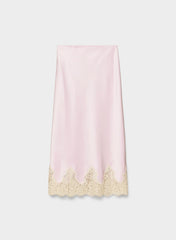 Henrietta Satin Skirt - SPLM LLC/SPKLG CHMPGN