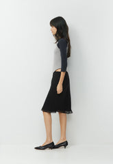 Apothecary Silk Skirt - BLACK