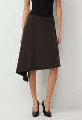 Boulevard Skirt - Eversential™ Light - CACAO NIB BROWN