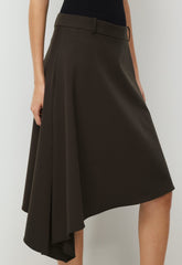 Boulevard Skirt - Eversential™ Light - CACAO NIB BROWN