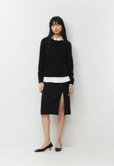 Scholar Skirt - Crepette™ - BLACK