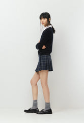 Dolly Skort - ADMRL NVY/HTHR CHROME