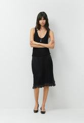 Rosehip Skirt - BLACK/BLACK