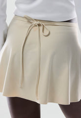BUTTER Spring Wrap Skirt - SEASIDE CREAM
