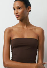 Original Contour Enrapture Maxi Tube Dress - RICH MOCHA BROWN