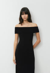Smooth Matter™ Echelon Dress - BLACK