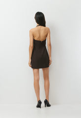 Brooklyn Halter Dress - Eversential™ - CACAO NIB BROWN
