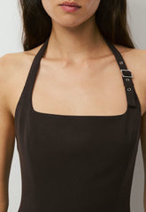 Brooklyn Halter Dress - Eversential™ - CACAO NIB BROWN