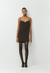 Ponder Cami Dress - Crepette™ - CACAO NIB BROWN