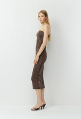 Original Contour Enrapture Maxi Tube Dress - RICH MOCHA BRN/ TONAL