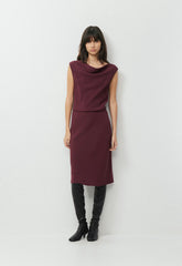 Annotate Dress - Crepette™ - GALA PLUM