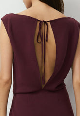 Annotate Dress - Crepette™ - GALA PLUM