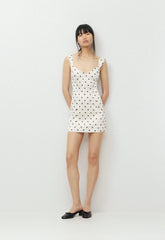 Lisette Dress - LIGHT BIRCH/BLACK