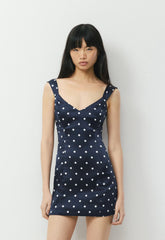 Lisette Dress - ADMIRAL NAVY/ WHITE