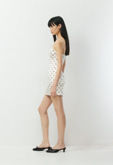 Bliss Dress - LIGHT BIRCH/BLACK