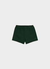 Cozy Sweatfleece Perfect Hi-Rise Mini Short - FIGTREE GREEN