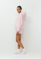 Cozy Sweatfleece Perfect Hi-Rise Mini Short - MAGNOLIA