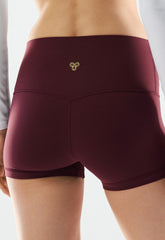 BUTTER Cheeky Hi-Rise 3 Short - GALA PLUM