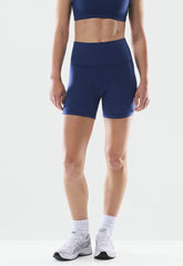 BUTTER Cheeky Hi-Rise 5 Short - BYRON BLUE