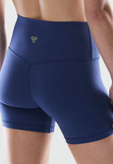 BUTTER Cheeky Hi-Rise 5 Short - BYRON BLUE