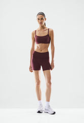 BUTTER Cheeky Hi-Rise 5 Short - GALA PLUM