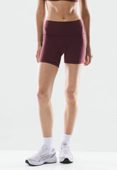 BUTTER Cheeky Hi-Rise 5 Short - GALA PLUM