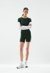 BUTTER Cheeky Infinite Hi-Rise 5 Short - FIGTREE GREEN