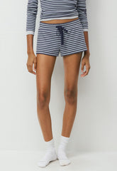 HomeStretch™ Rib Happen Short - ADMRL NAVY/RIPPLE BLUE