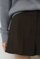 The Effortless Short™ Mini - Crepette™ - CACAO NIB BROWN