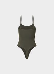 Original Contour Float Cami Bodysuit - FLINT GREEN
