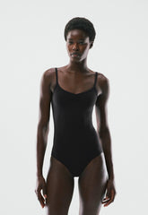 BUTTER Glissade Cami Bodysuit - BLACK