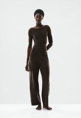 BUTTER Practice Bodysuit - CACAO NIB BROWN