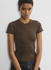 Smooth Seamless Willow T-Shirt - RICH MOCHA BROWN