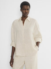 Archive Linen Shirt - NATURAL ECRU