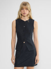 CruiseLinen™ Regal Vest - DARK NIGHT NAVY