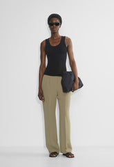 The Effortless Pant™ Curve-Fit - Crepette™ - SUNDRIED OLIVE