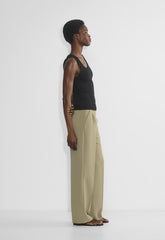 The Effortless Pant™ Curve-Fit - Crepette™ - SUNDRIED OLIVE